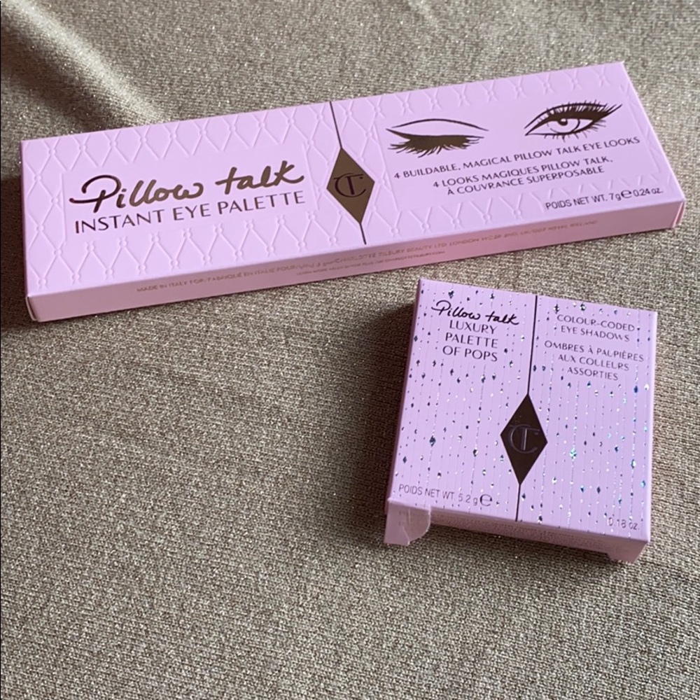 New Charlotte Tilbury Eyeshadow Palette and Quad